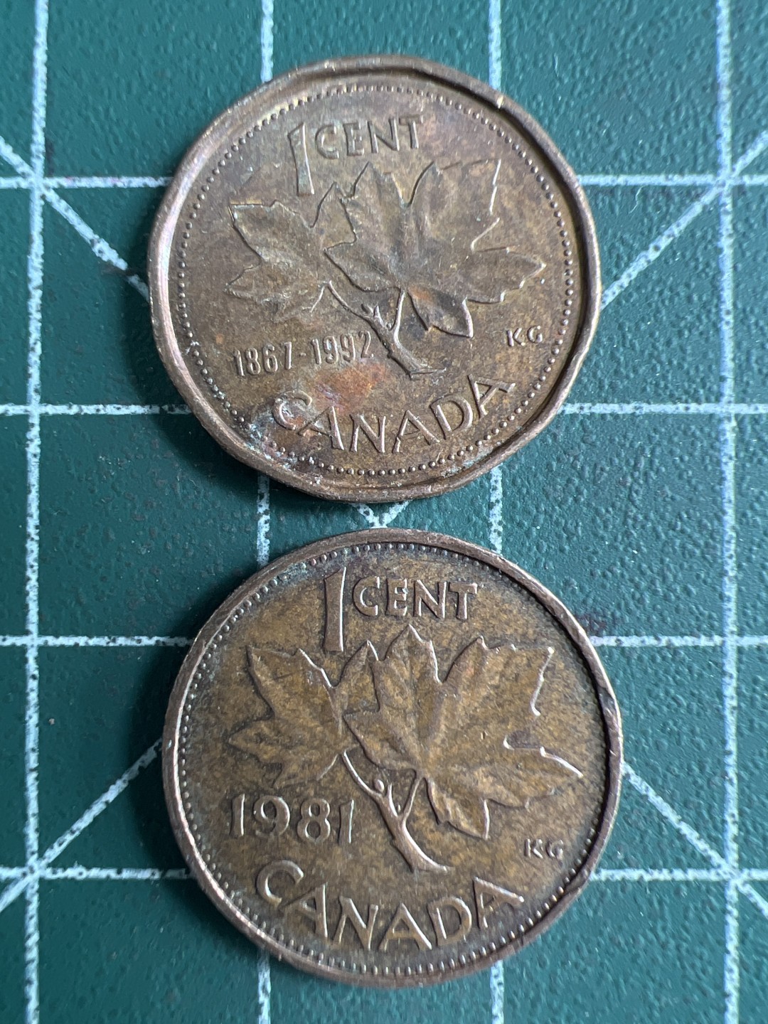 泡泡堂第231期  世界硬币 （无押金，无佣金，捡漏，全场20包邮，偏远地区除外） 加拿大一分两种