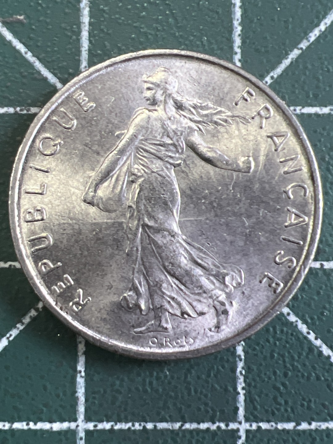 泡泡堂第233期  世界硬币邮票 （无押金，无佣金，捡漏，全场20包邮，偏远地区除外） 法国二分之一法