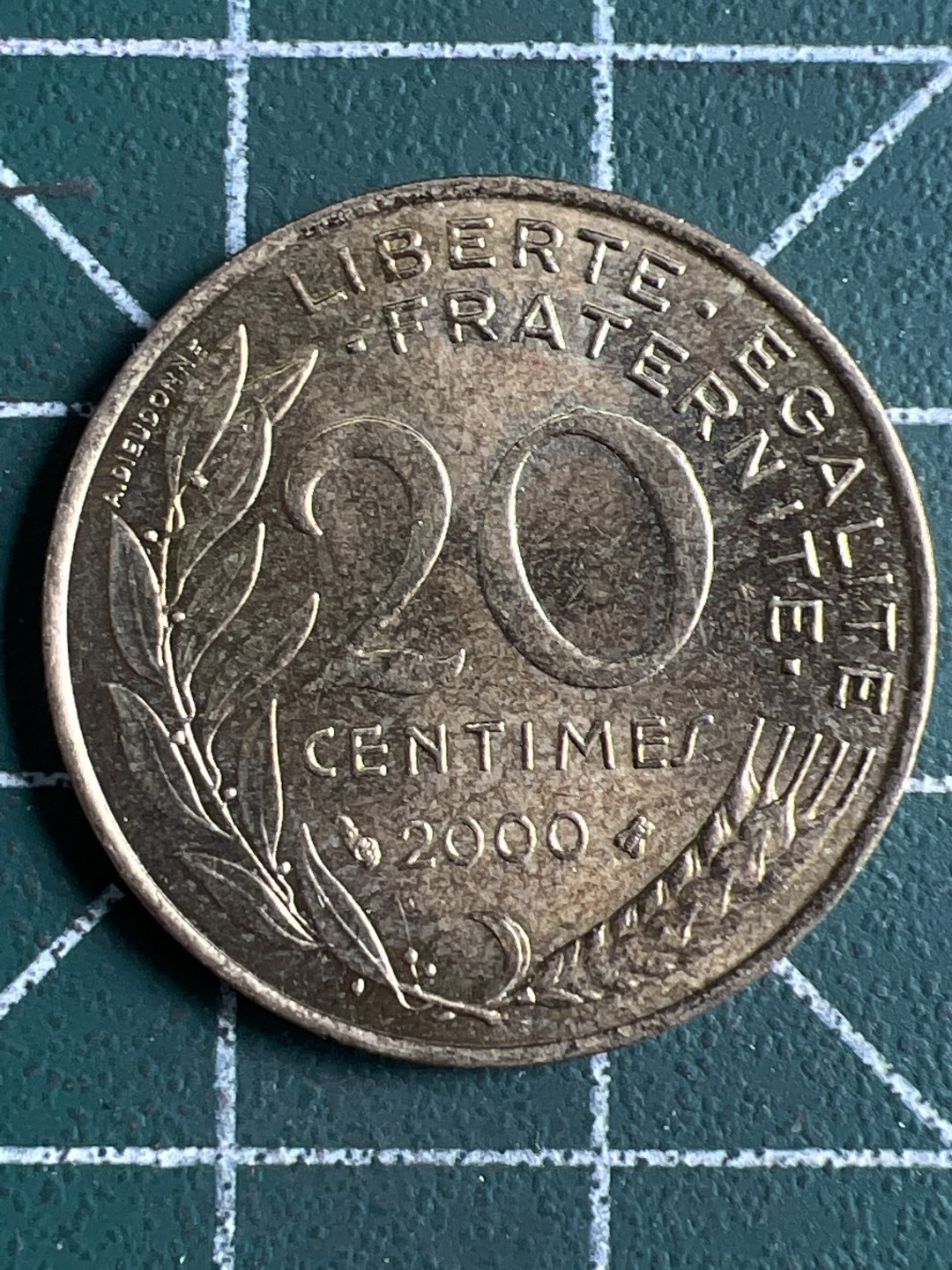 泡泡堂第265期  世界硬币 （无押金，捡漏，全场20包邮，偏远地区除外，接收代拍业务） 法国20分