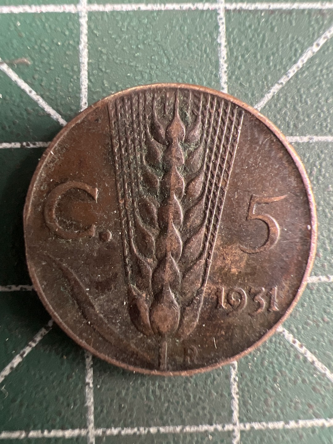 泡泡堂微拍第七十幕硬币捡漏可累计专场👿👿，零佣金，零押金，累计满二十元包邮，接受代拍业务 意大利5分红铜麦穗