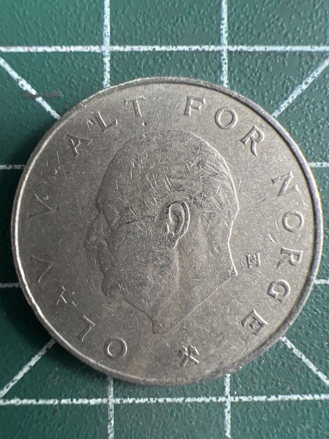 泡泡堂第286期  世界硬币 （无押金，捡漏，全场20包邮，偏远地区除外，接收代拍业务） 挪威一克朗