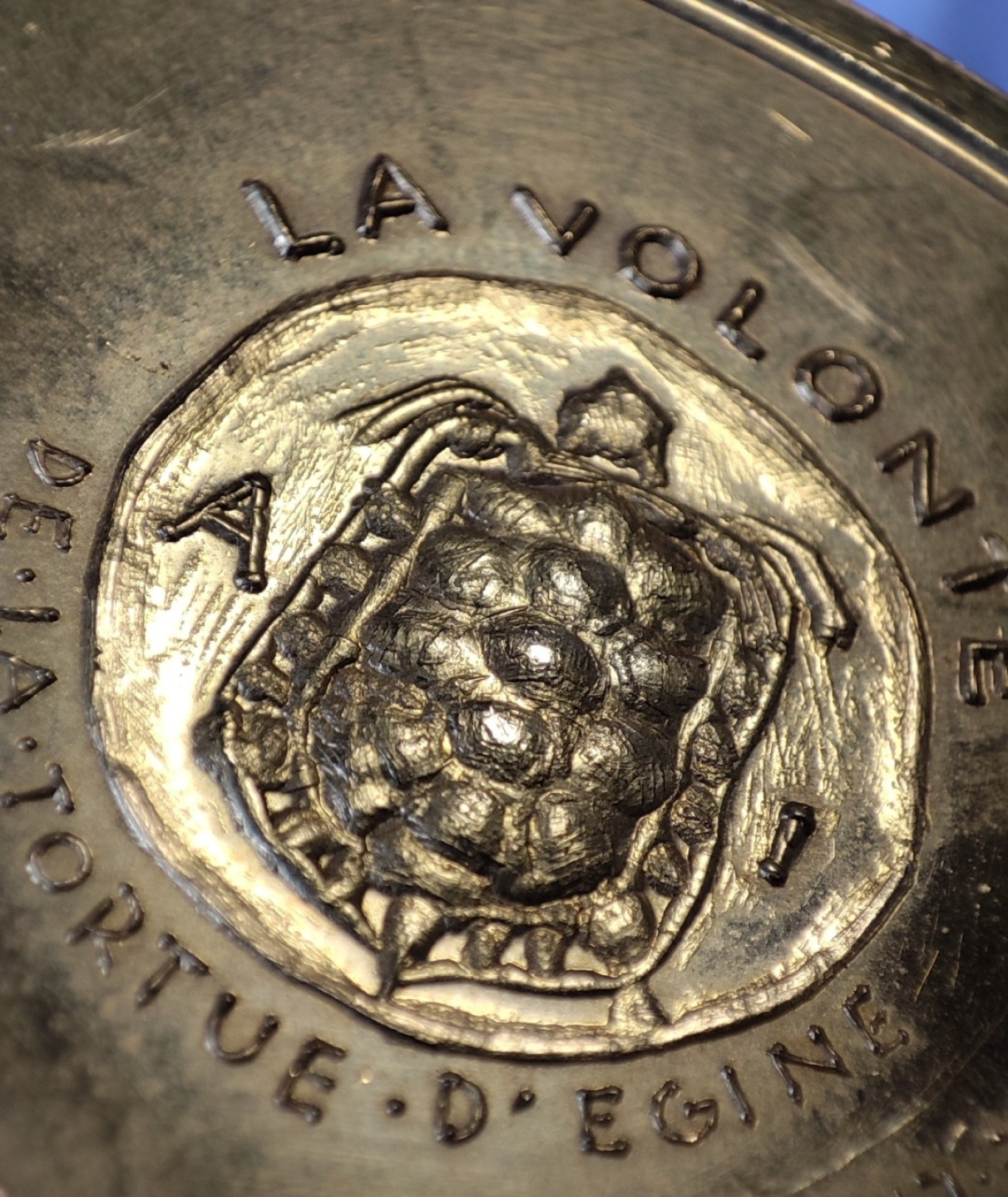 二月章牌清仓会 周五晚自动结拍 法国古代银币纪念艺术麦朵儿镀金铜章 巴黎造币厂1969