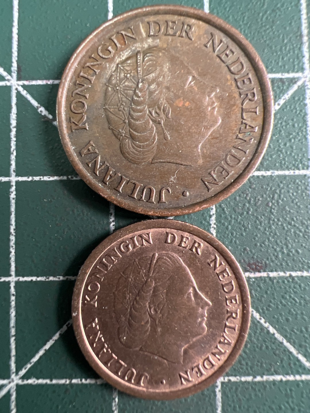 泡泡堂第231期  世界硬币 （无押金，无佣金，捡漏，全场20包邮，偏远地区除外） 荷兰铜币一对