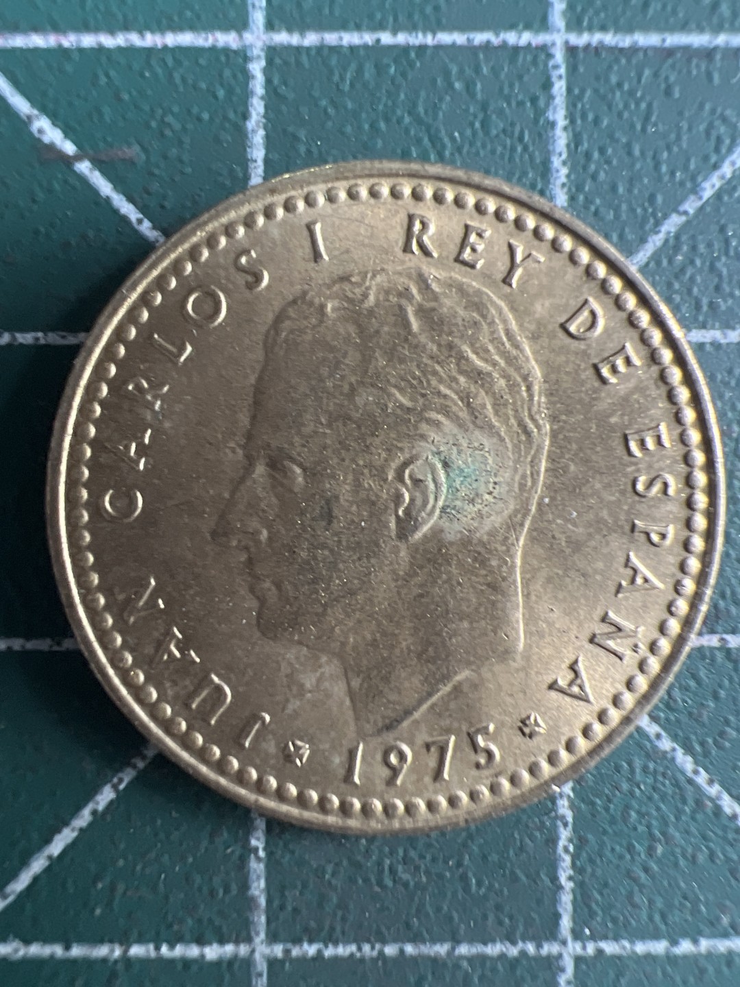 泡泡堂第286期  世界硬币 （无押金，捡漏，全场20包邮，偏远地区除外，接收代拍业务） 西班牙一比塞塔铜币