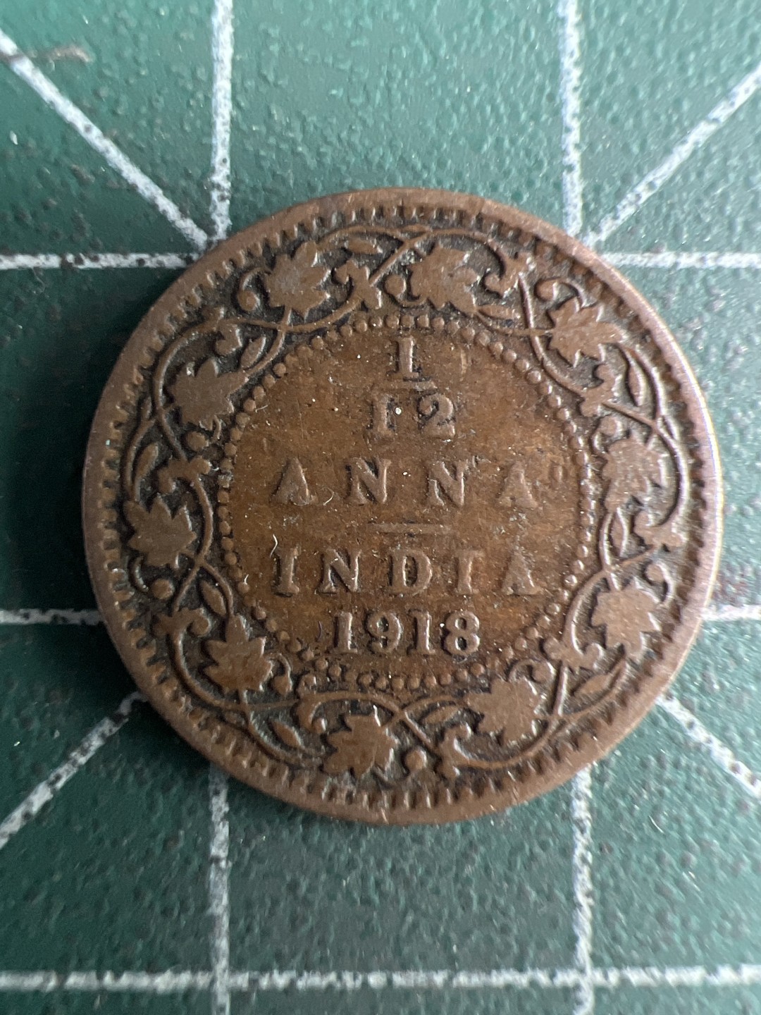 泡泡堂微拍第192幕硬币捡漏可累计专场👿👿，累计满二十元包邮，接受代拍业务 英属印度1918年1/12安娜