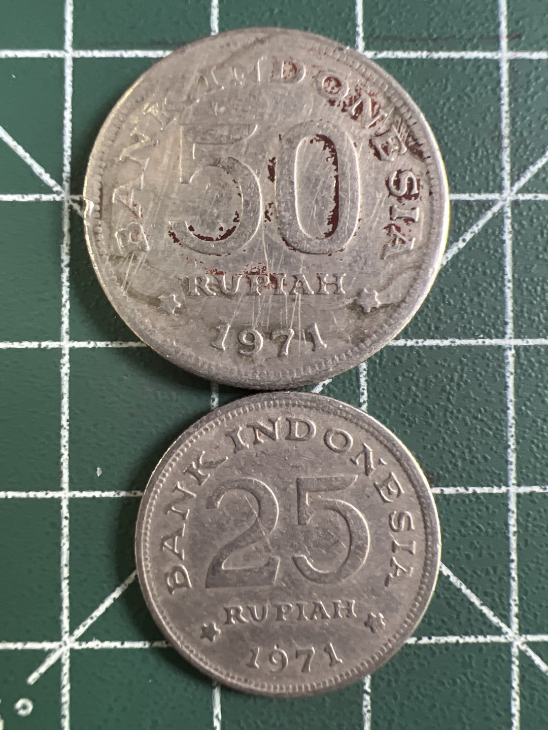 泡泡堂第292期  世界硬币 （无押金，捡漏，全场20包邮，偏远地区除外，接收代拍业务） 印度尼西亚一对