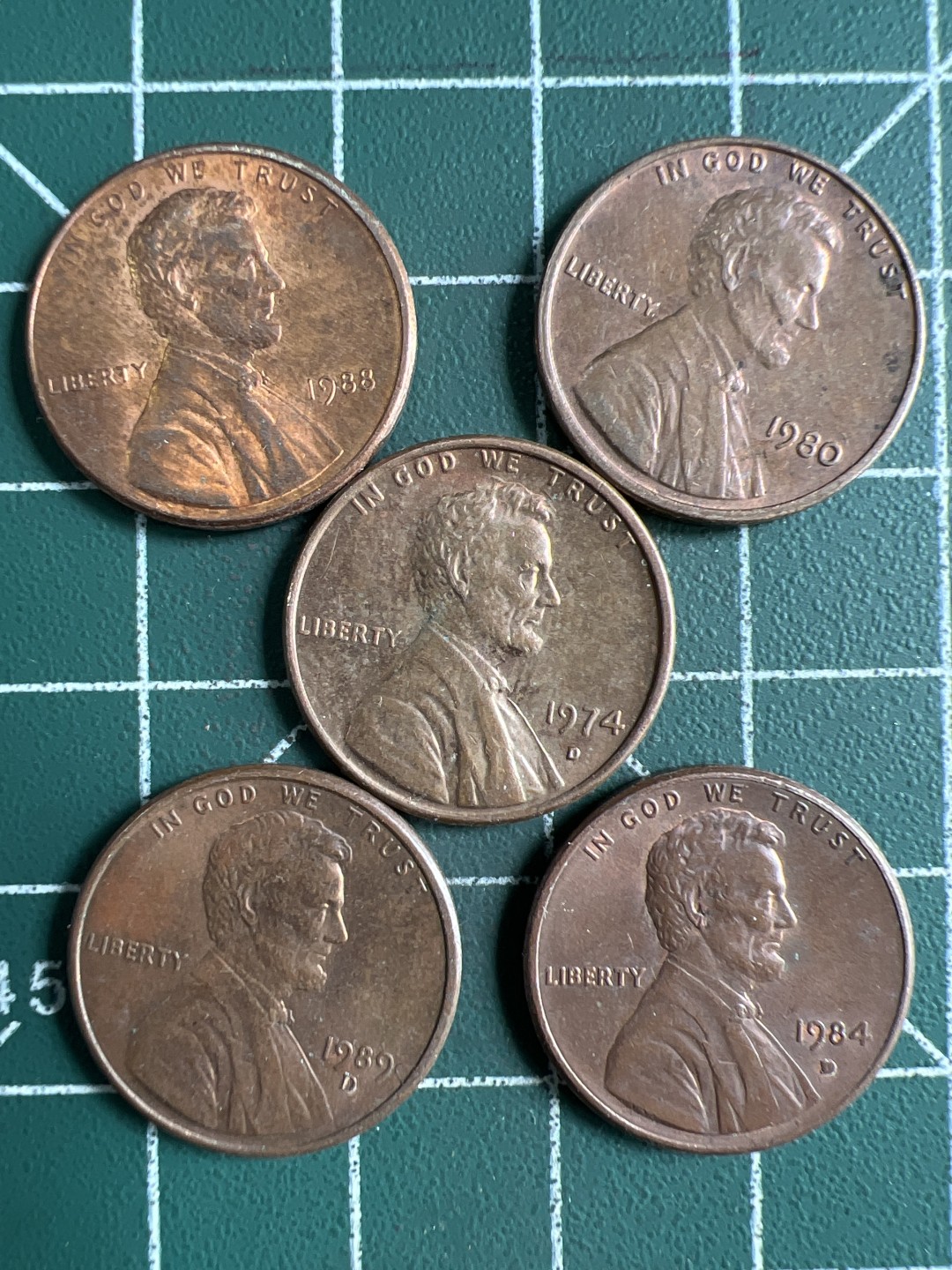 泡泡堂第231期  世界硬币 （无押金，无佣金，捡漏，全场20包邮，偏远地区除外） 一美分五个