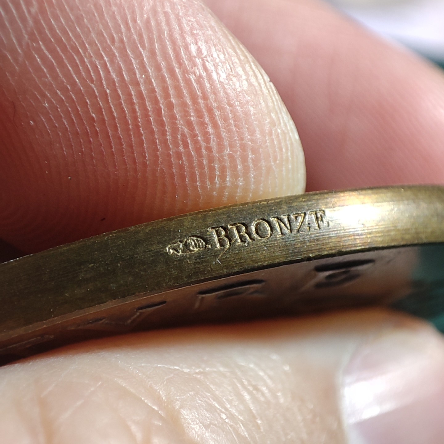 二月章牌清仓会 周五晚自动结拍 法国1901商业部墨丘利铜章