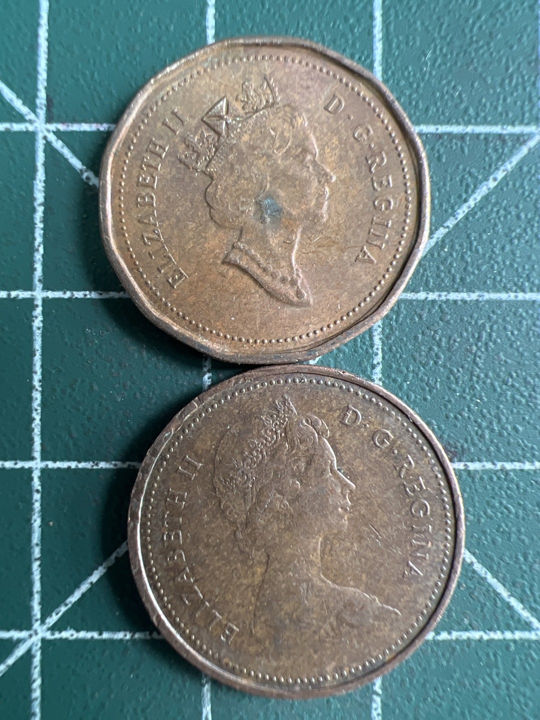 泡泡堂第231期  世界硬币 （无押金，无佣金，捡漏，全场20包邮，偏远地区除外） 加拿大一分两种