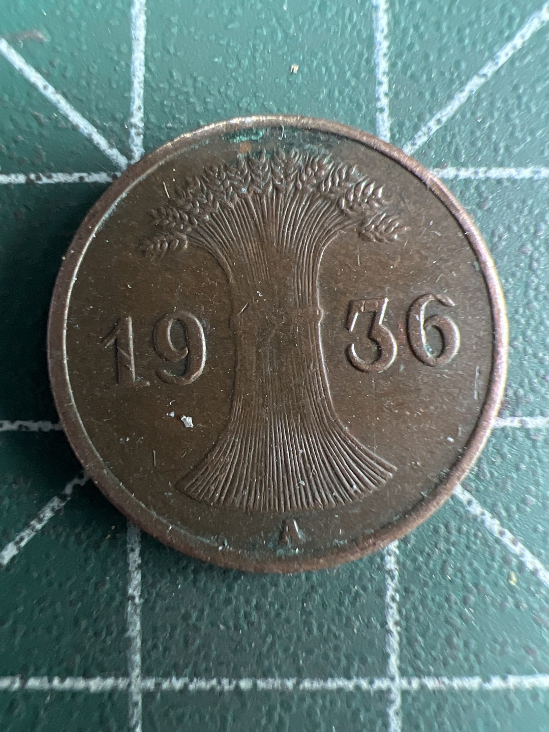 泡泡堂微拍第七十幕硬币捡漏可累计专场👿👿，零佣金，零押金，累计满二十元包邮，接受代拍业务 德国魏玛时期1芬尼老铜币