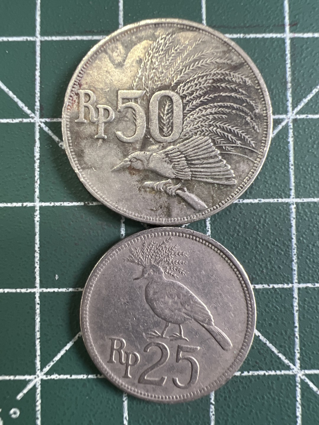 泡泡堂第292期  世界硬币 （无押金，捡漏，全场20包邮，偏远地区除外，接收代拍业务） 印度尼西亚一对