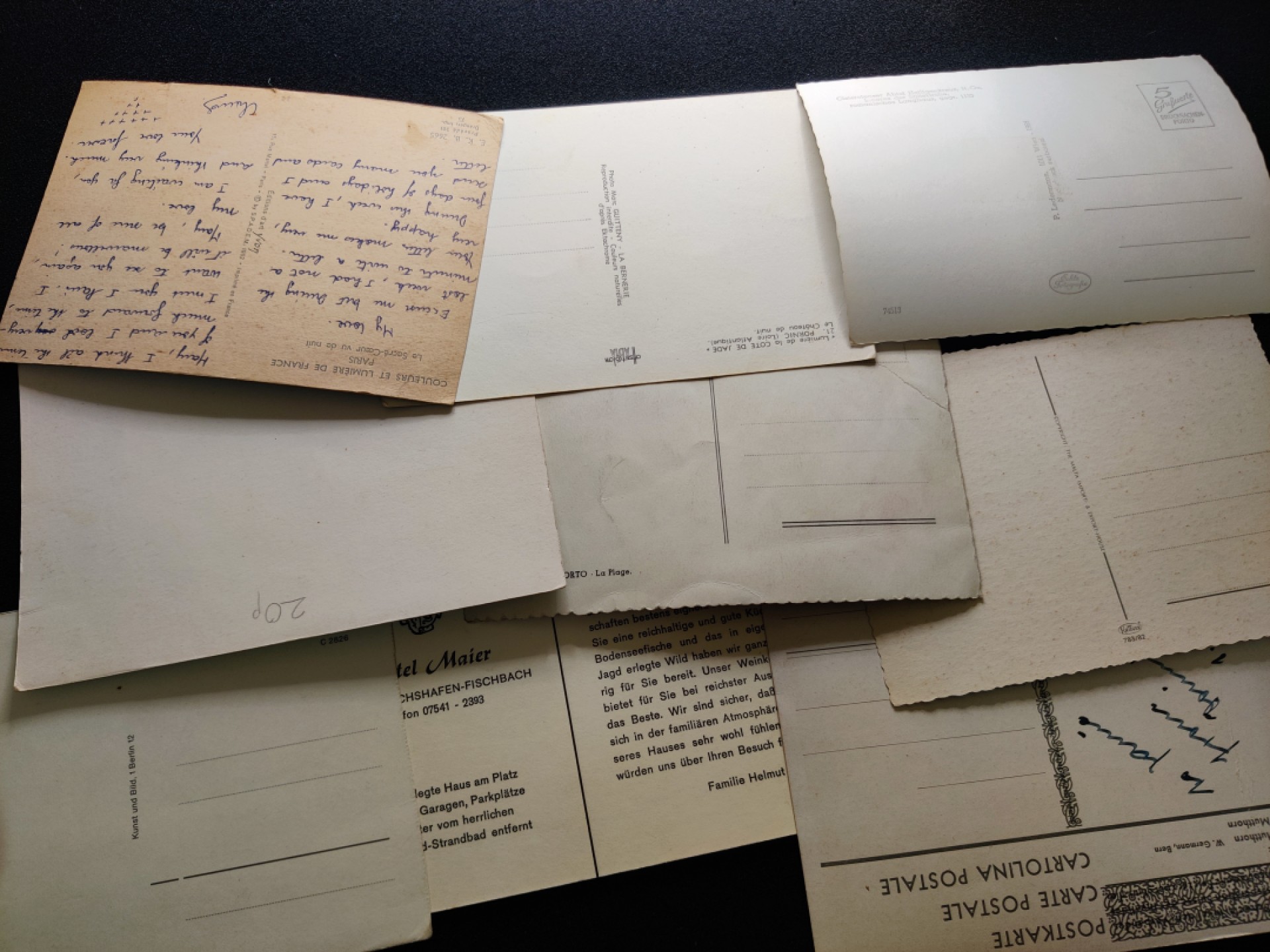 全场0元起拍 第33期 咸鱼国勋章拍卖专场 2月26日（周日）下午6：00开始 各国明信片一组