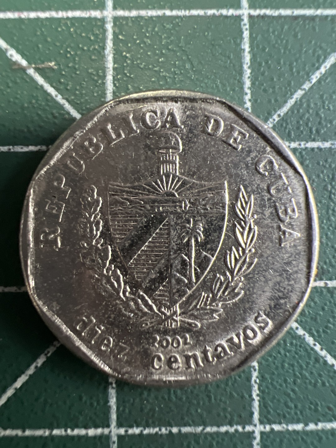 泡泡堂第282期  世界硬币 （无押金，捡漏，全场20包邮，偏远地区除外，接收代拍业务） 古巴十分