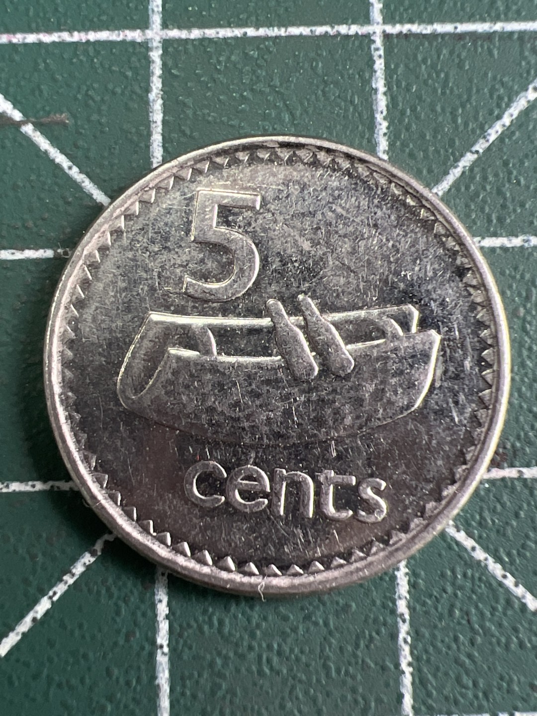 泡泡堂第232期  世界硬币 （无押金，无佣金，捡漏，全场20包邮，偏远地区除外） 斐济五分