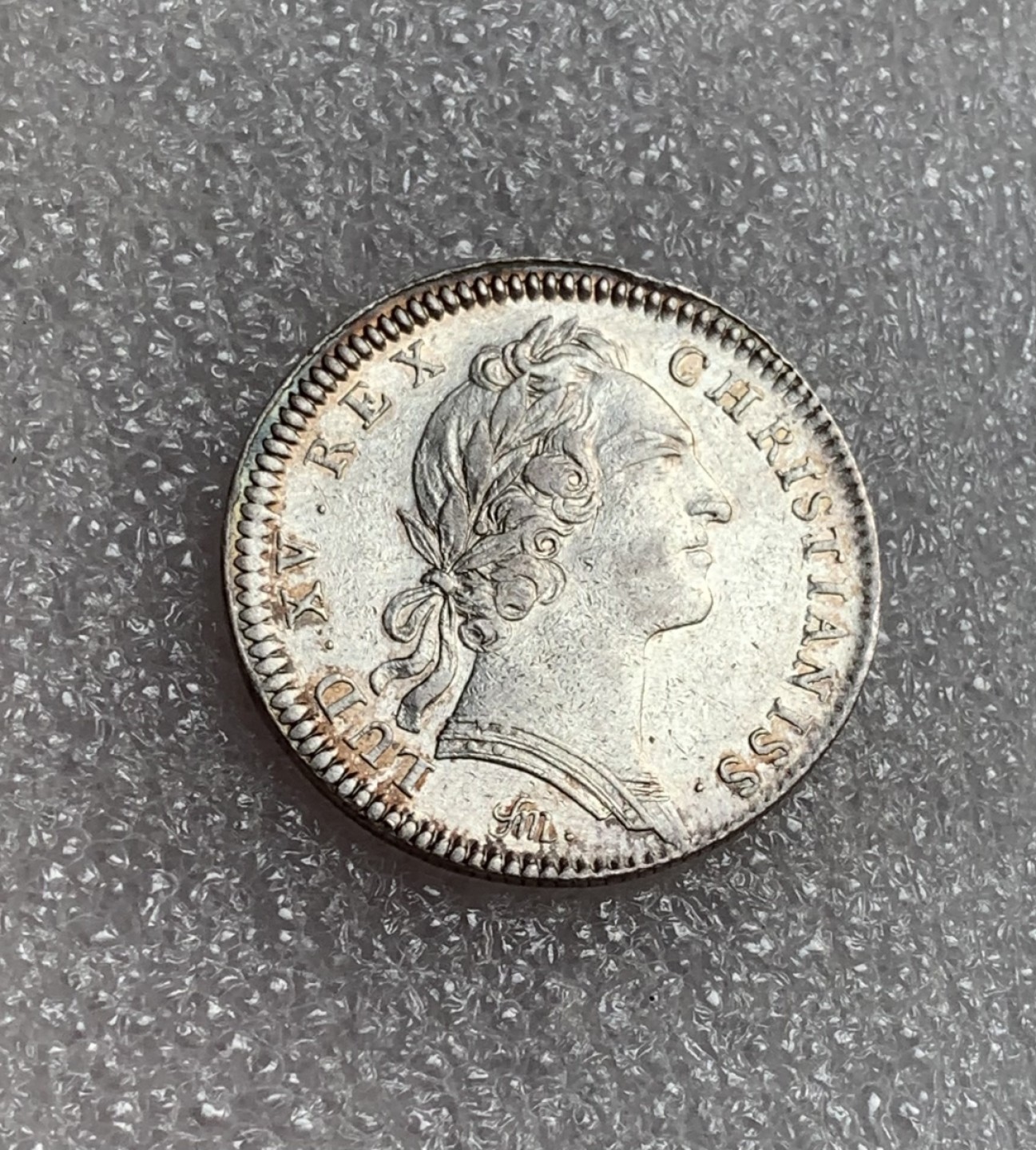 瓶子🏺第80期拍卖会 法国1754年路易十五纪念银章，背面骏马，10克28mm