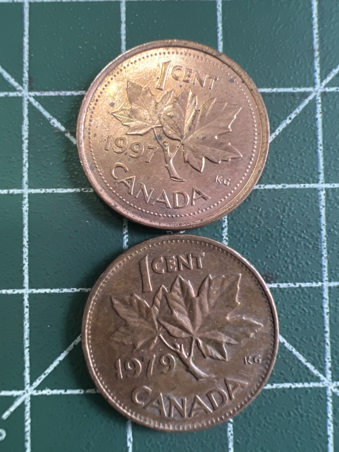 泡泡堂第233期  世界硬币邮票 （无押金，无佣金，捡漏，全场20包邮，偏远地区除外） 加拿大一分两种