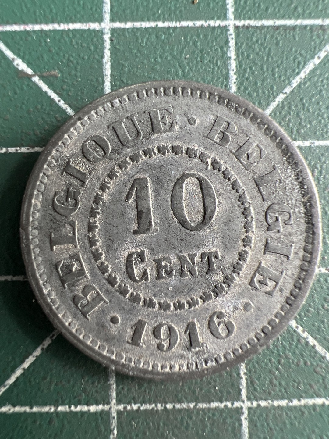 泡泡堂微拍第一百〇九幕硬币捡漏可累计专场👿👿，累计满二十元包邮，接受代拍业务 比利时1916年10分锌币