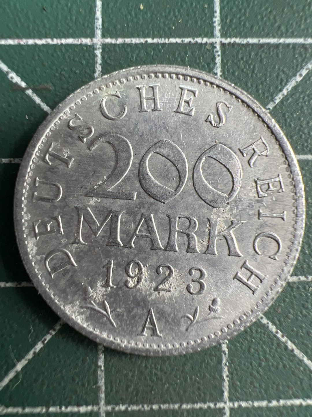 泡泡堂微拍第七十幕硬币捡漏可累计专场👿👿，零佣金，零押金，累计满二十元包邮，接受代拍业务 德国魏玛1923年A版200马克