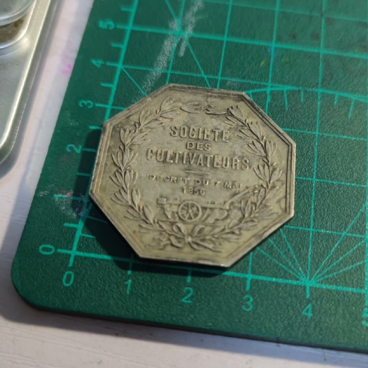 二月章牌清仓会 周五晚自动结拍 法国八角银章少见品种