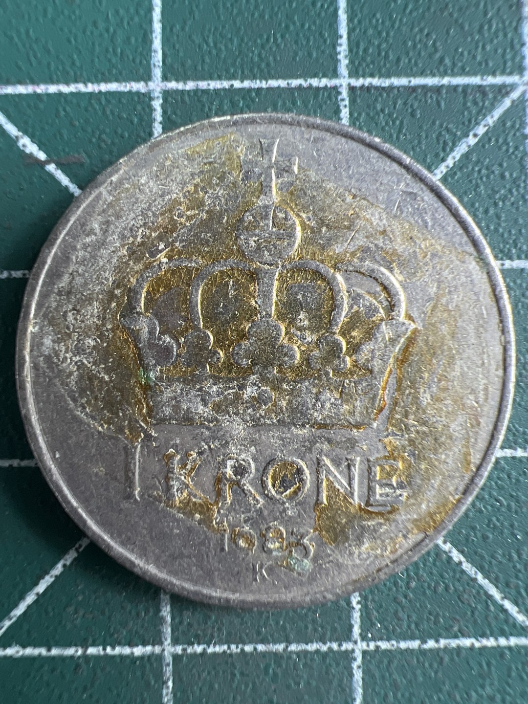 泡泡堂第286期  世界硬币 （无押金，捡漏，全场20包邮，偏远地区除外，接收代拍业务） 挪威一克朗