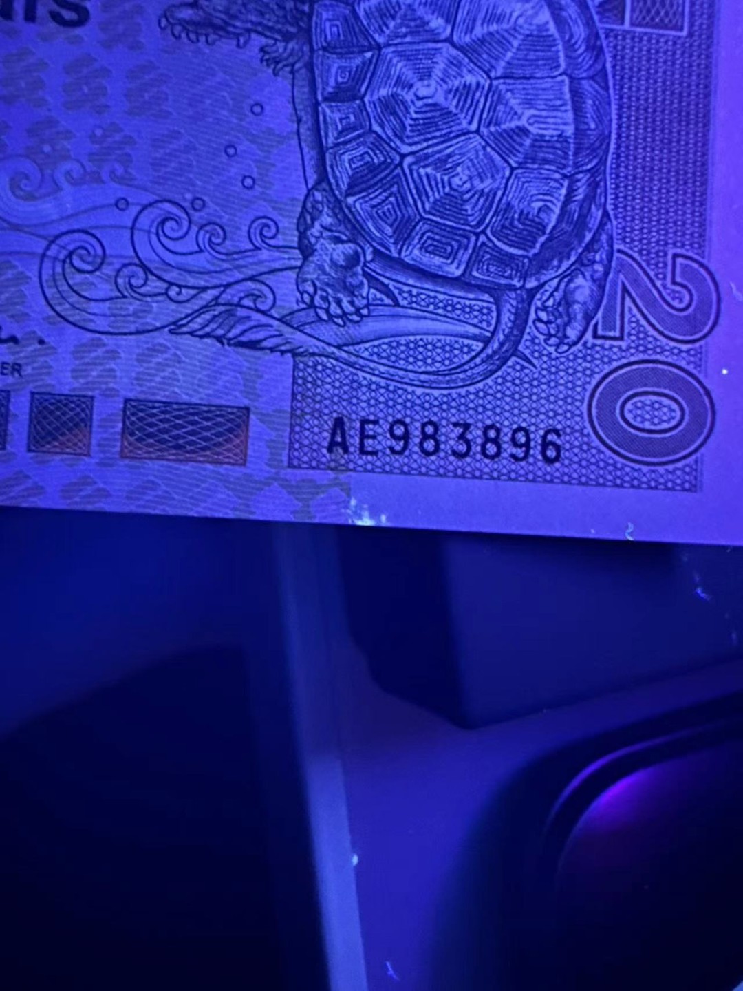 《外钞收藏家》第二百四十四期 连拍场二 港币20 四张一起 全新 95年版有一个潮点