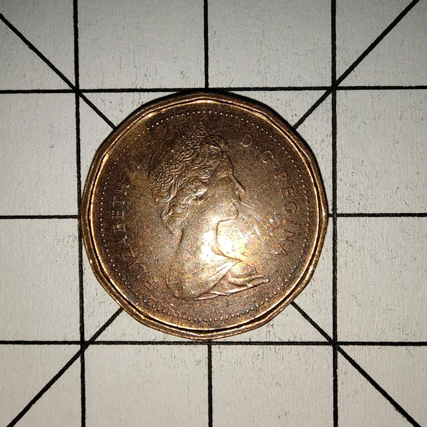 收藏之家世界硬币第11期(满20包邮，可多场累计。捡漏，无押金，无佣金) 加拿大1分1983年