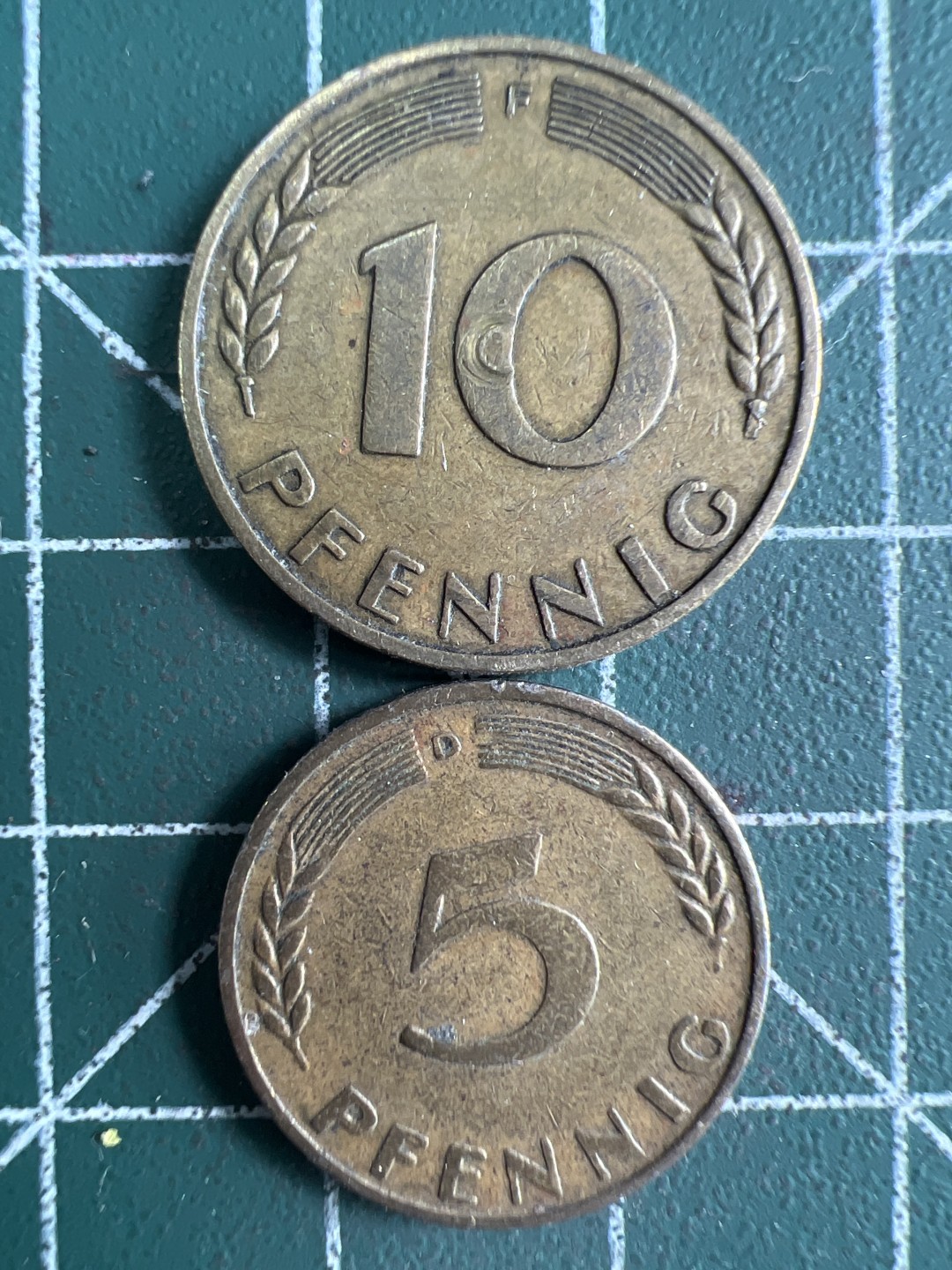 泡泡堂微拍第128幕硬币捡漏可累计专场👿👿，累计满二十元包邮，接受代拍业务 德国1949年一对