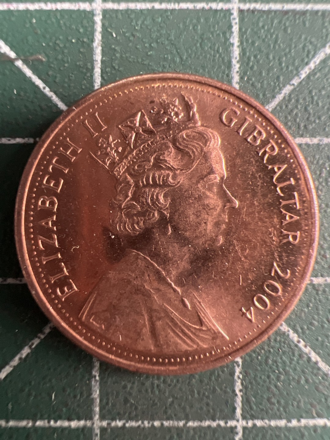 泡泡堂微拍第一百〇九幕硬币捡漏可累计专场👿👿，累计满二十元包邮，接受代拍业务 英属直布罗陀2004年1便士纪念币