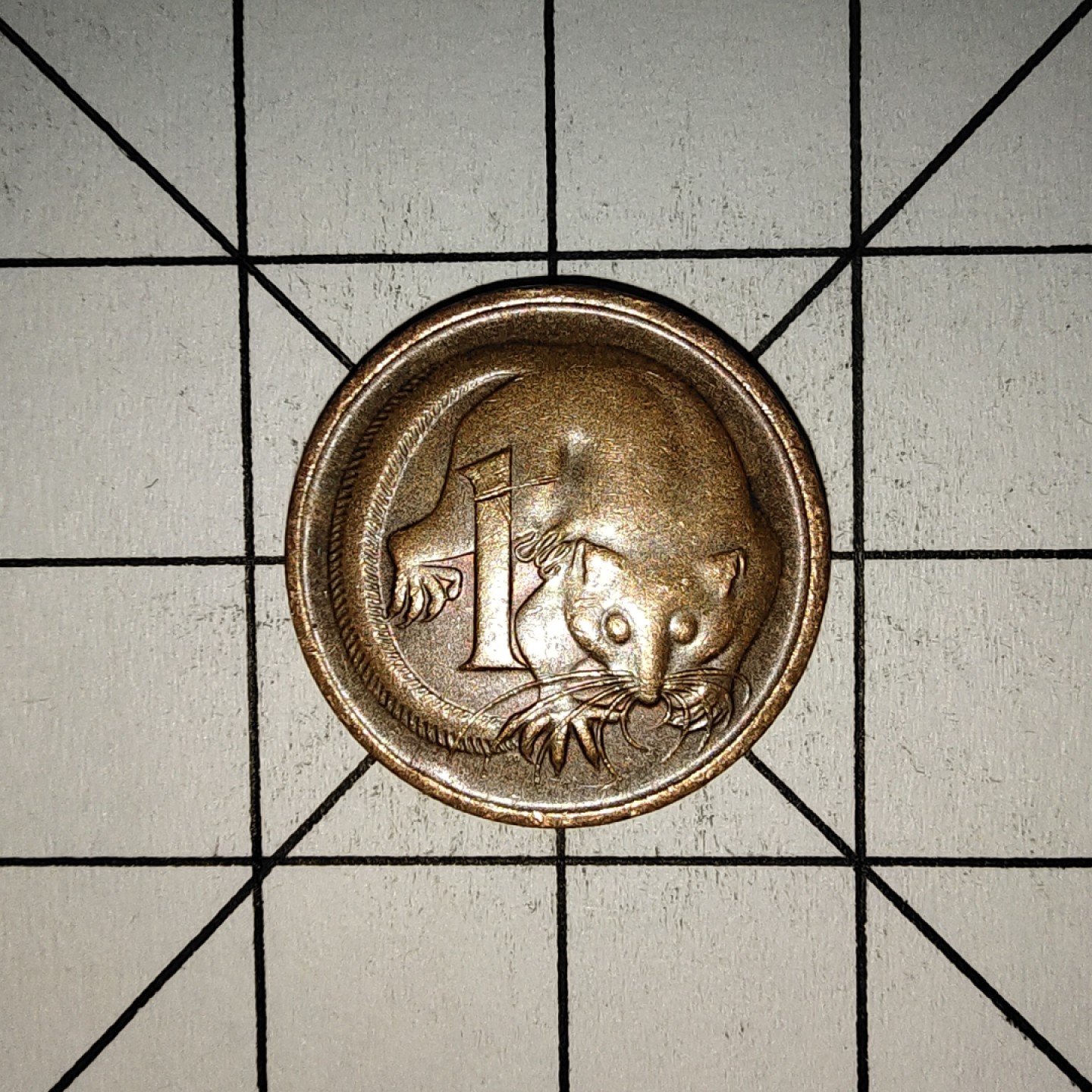 收藏之家世界硬币第11期(满20包邮，可多场累计。捡漏，无押金，无佣金) 澳大利亚1分1980年