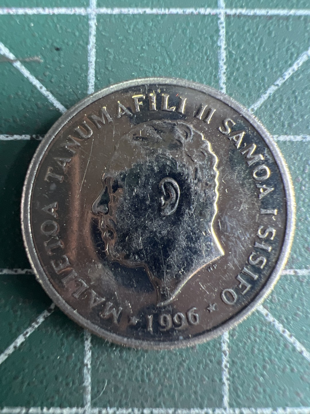 泡泡堂微拍第192幕硬币捡漏可累计专场👿👿，累计满二十元包邮，接受代拍业务 萨摩亚五分