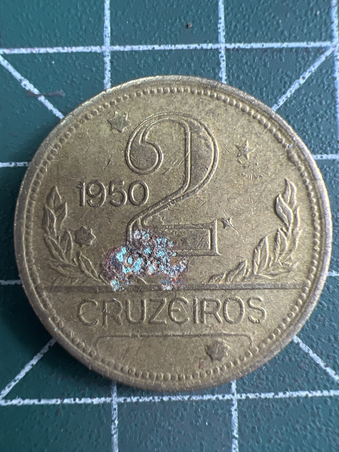 泡泡堂微拍第一百〇九幕硬币捡漏可累计专场👿👿，累计满二十元包邮，接受代拍业务 巴西2克鲁塞罗