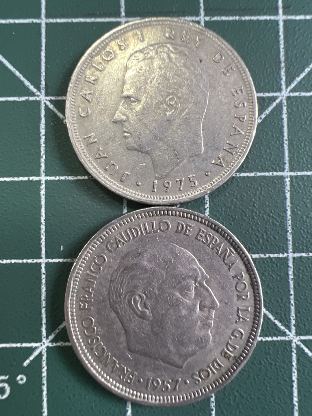 泡泡堂第233期  世界硬币邮票 （无押金，无佣金，捡漏，全场20包邮，偏远地区除外） 西班牙5比塞塔两种