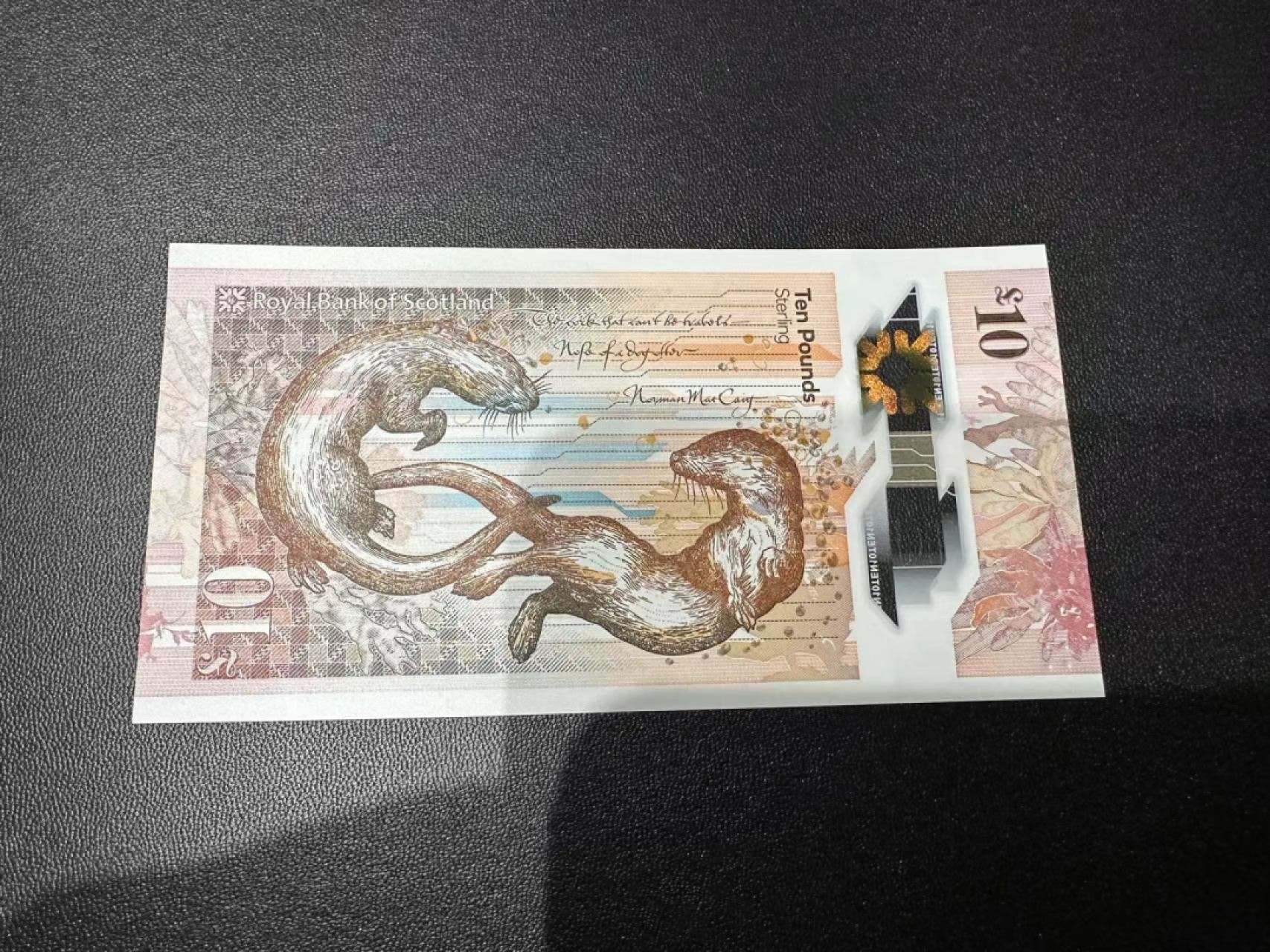 《外钞收藏家》第二百四十四期 连拍场二 2016年苏格兰皇家银行10镑 全新UNC 无47 补号