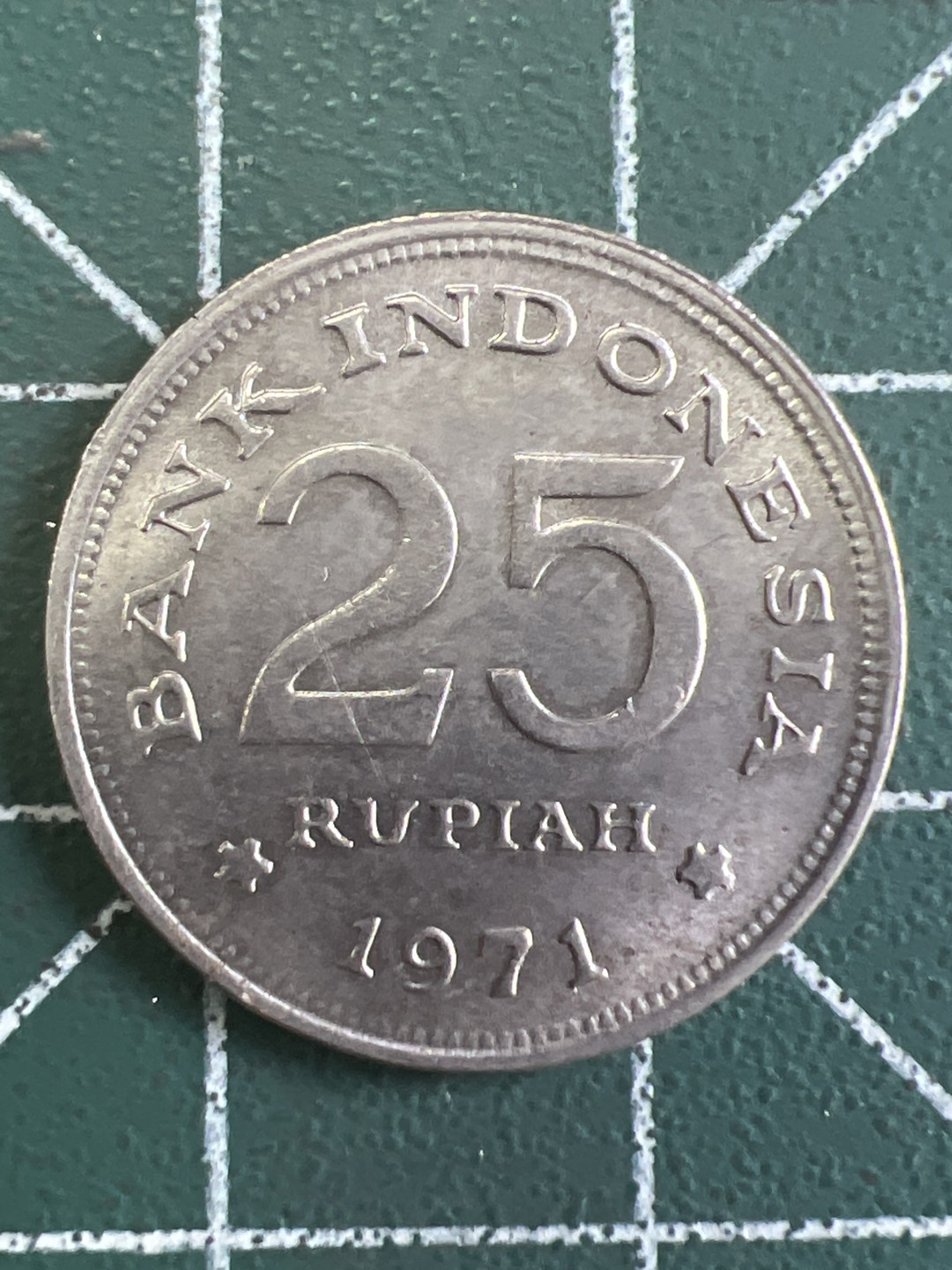 泡泡堂第249期  世界硬币 （无押金，捡漏，全场20包邮，偏远地区除外，接收代拍业务） 印度尼西亚25分