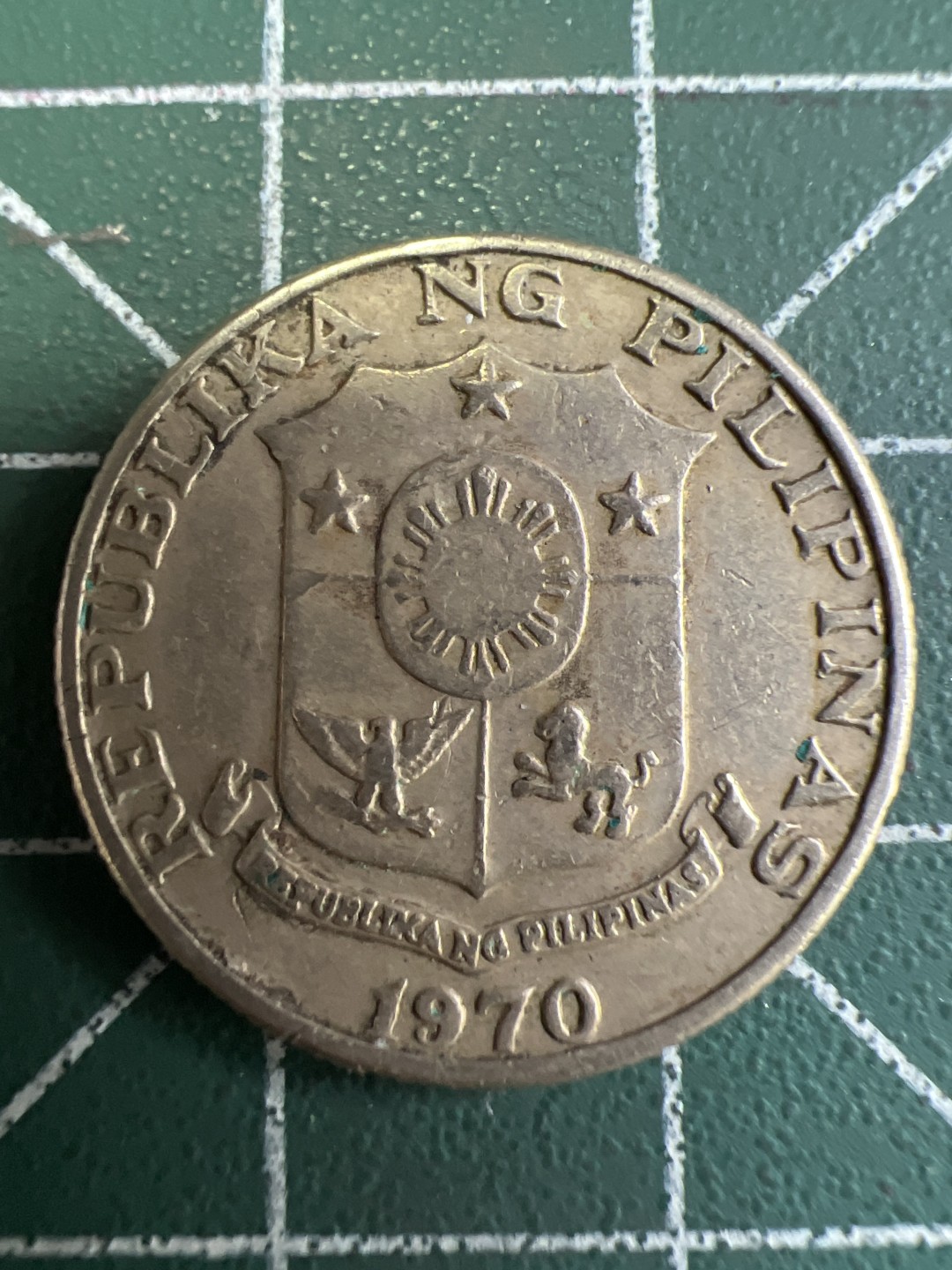 泡泡堂第233期  世界硬币邮票 （无押金，无佣金，捡漏，全场20包邮，偏远地区除外） 菲律宾25分