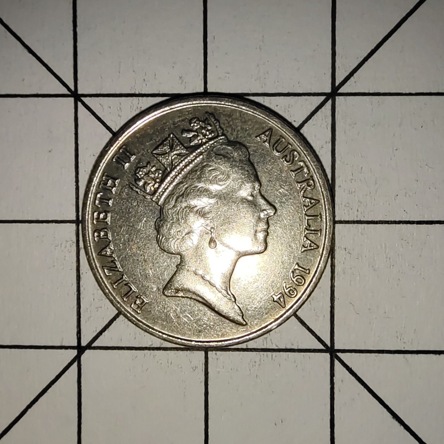 收藏之家世界硬币第11期(满20包邮，可多场累计。捡漏，无押金，无佣金) 澳大利亚5分1994年