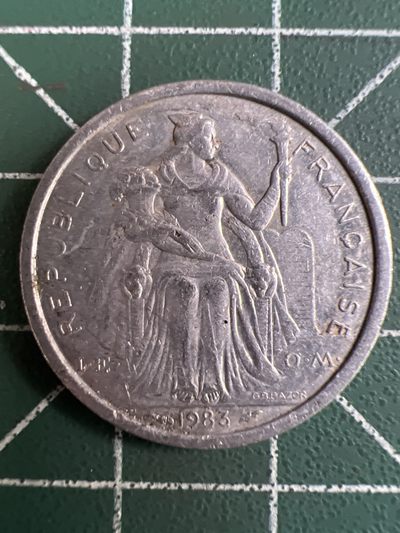 泡泡堂第233期  世界硬币邮票 （无押金，无佣金，捡漏，全场20包邮，偏远地区除外） - 法属波利尼西亚1F