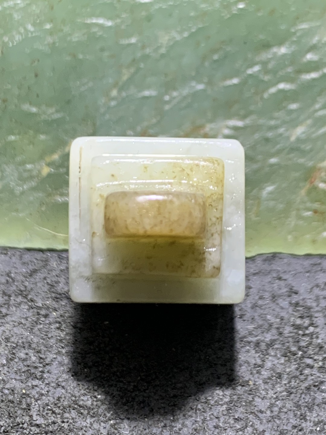 天然糖料青海料和田玉章料一方