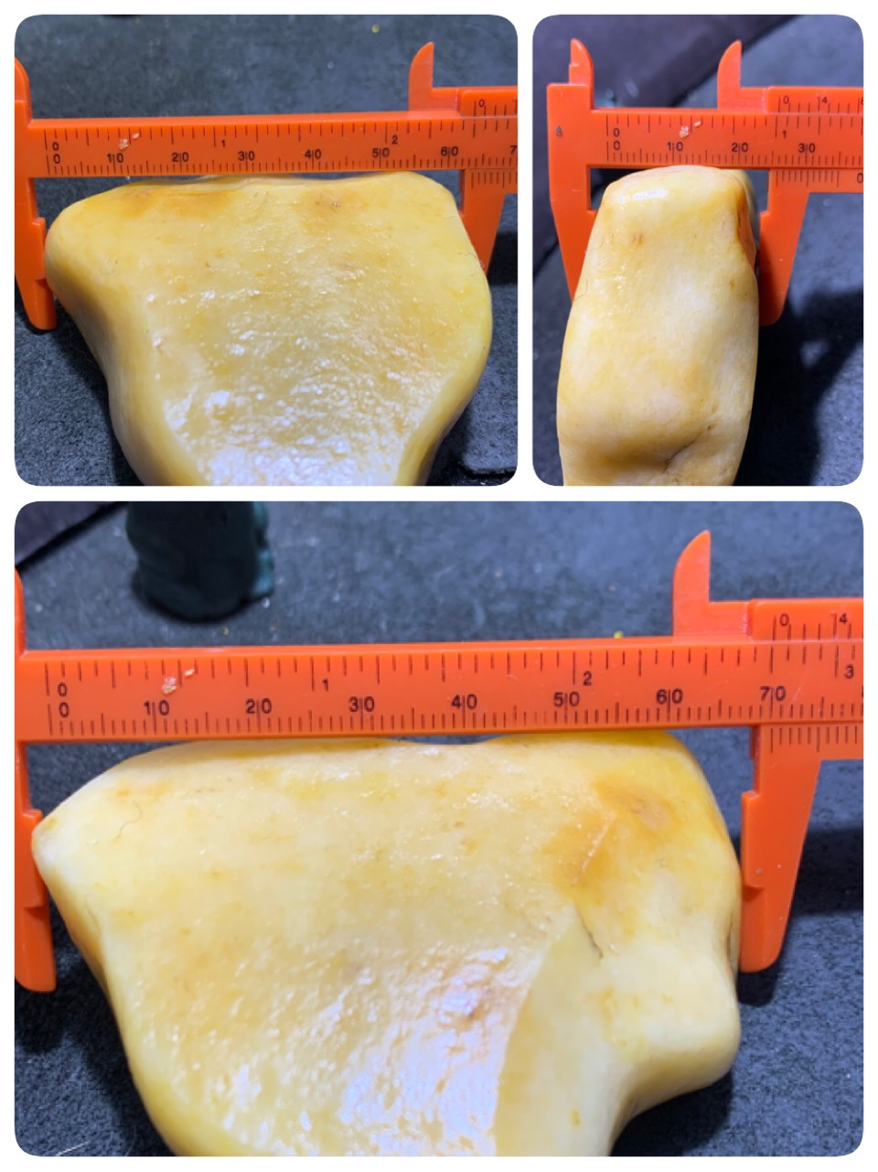 精美天然地表老皮黄白料金丝玉籽料原石一块