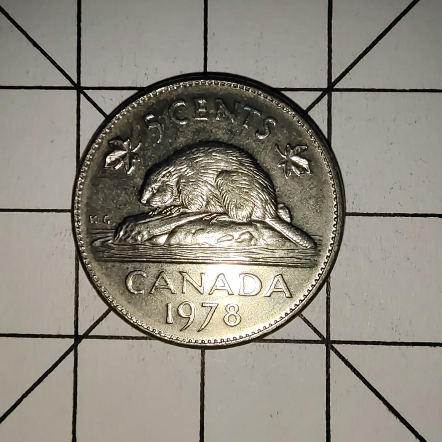 收藏之家世界硬币第11期(满20包邮，可多场累计。捡漏，无押金，无佣金) 加拿大5分1978年