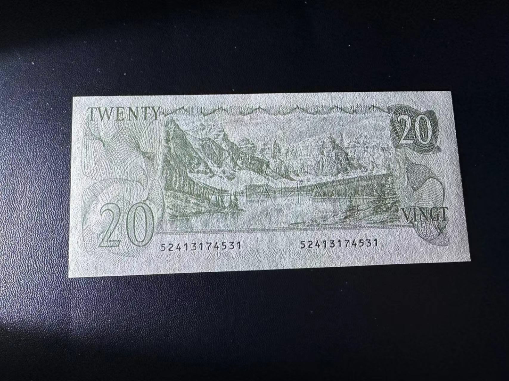 《外钞收藏家》第二百四十四期 连拍场二 1979年加拿大20加元 全新UNC