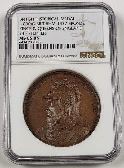 掌中浮雕-藏着的欧洲第001场 - 英王系列之斯蒂芬41mm