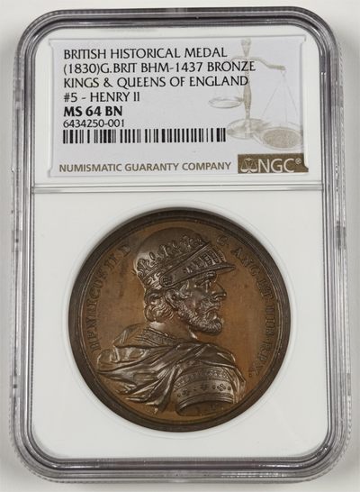 掌中浮雕-藏着的欧洲第001场 - 英王系列之亨利二世41mm