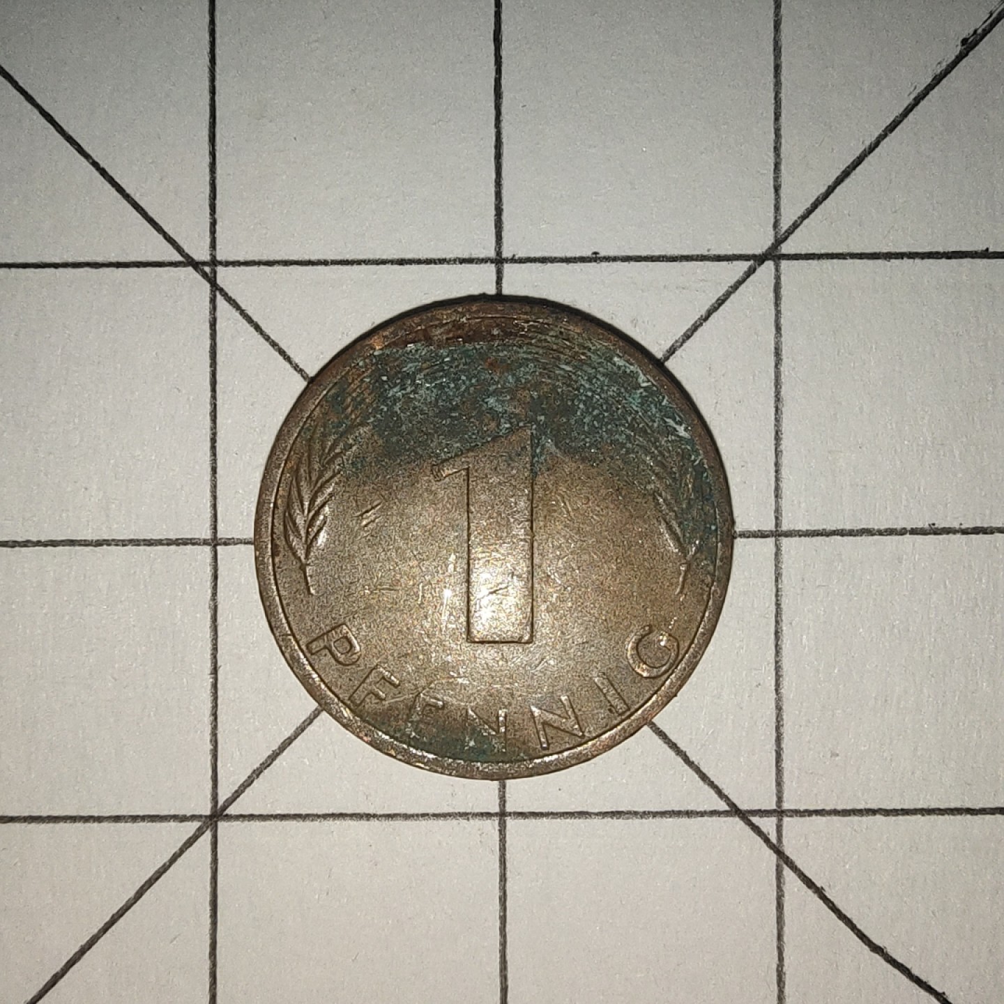 收藏之家世界硬币第12期(满20包邮，可多场累计。捡漏，无押金，无佣金) 德国1芬尼1976年