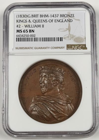 掌中浮雕-藏着的欧洲第001场 - 英王系列之威廉二世41mm