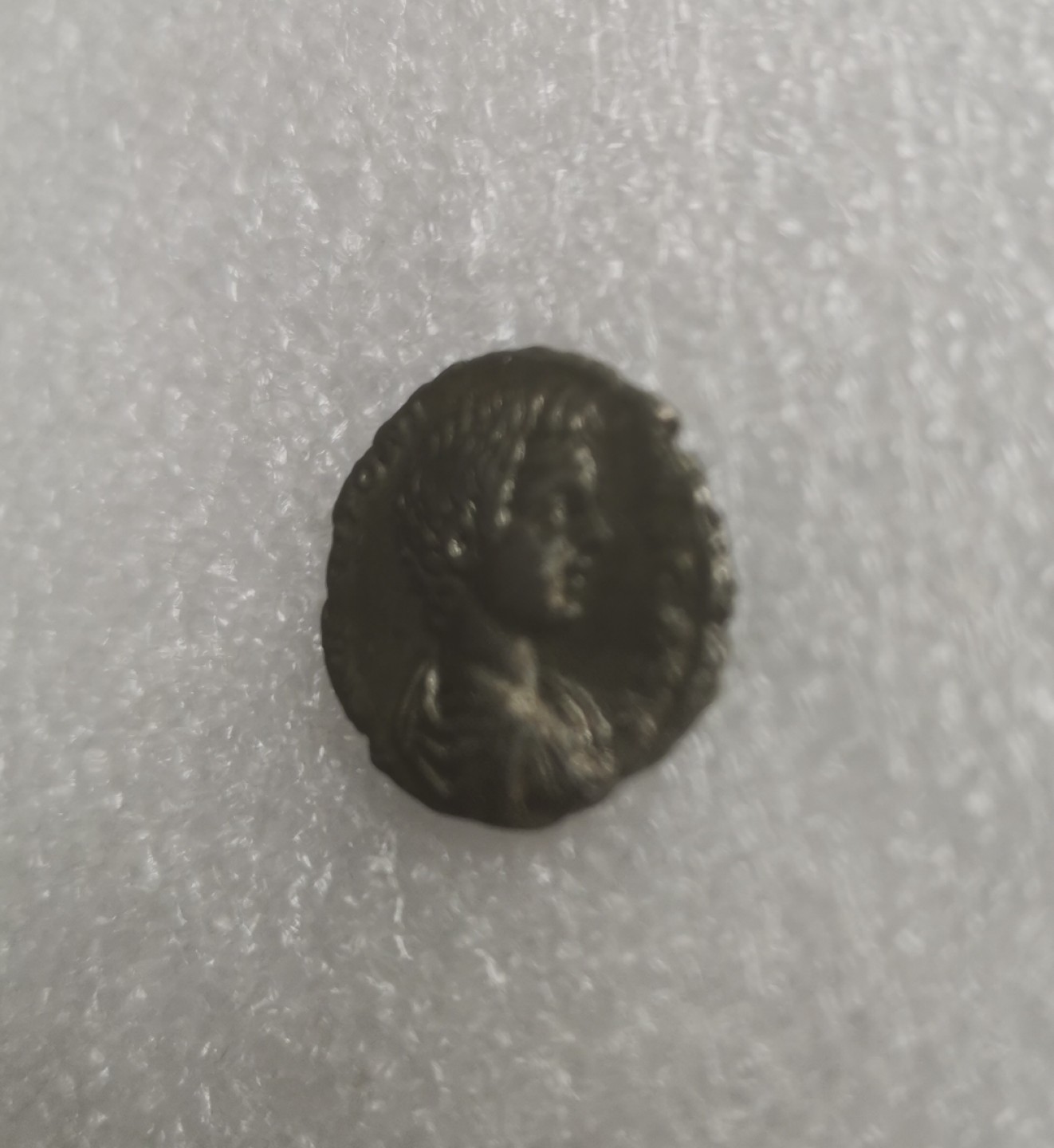 瓶子🏺第80期拍卖会 古罗马帝国盖塔背雅典娜第纳尔银币18毫米2.87克