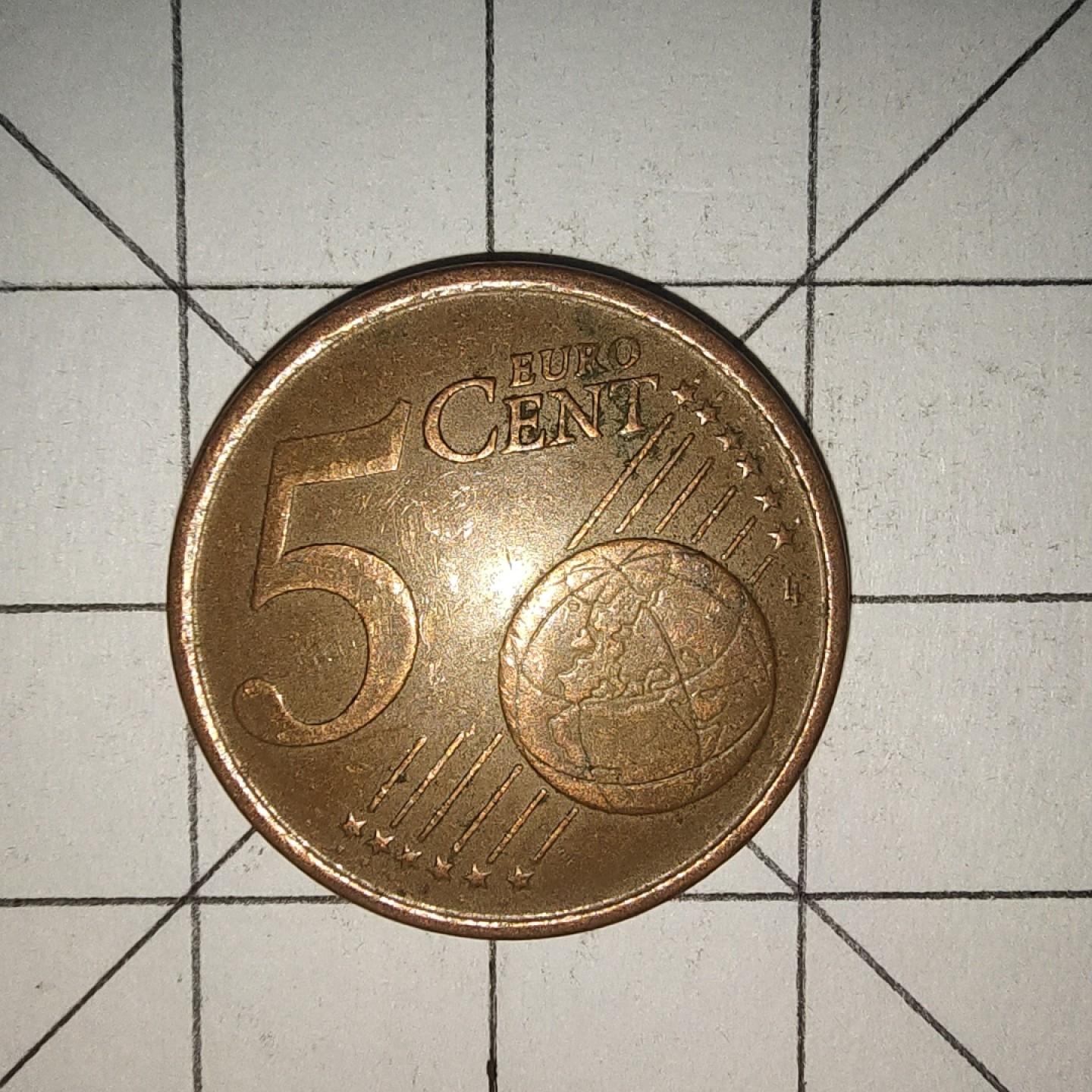 收藏之家世界硬币第12期(满20包邮，可多场累计。捡漏，无押金，无佣金) 意大利5分2002年