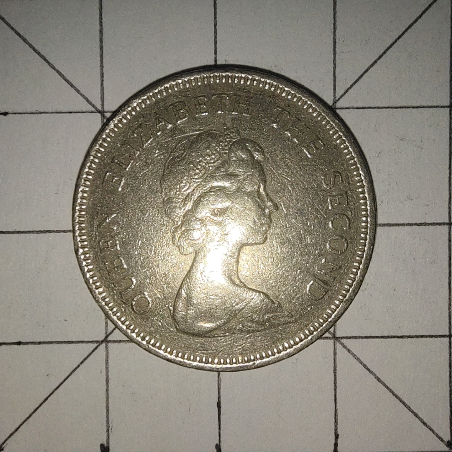 收藏之家世界硬币第12期(满20包邮，可多场累计。捡漏，无押金，无佣金) 香港1圆1980年