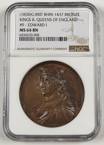 掌中浮雕-藏着的欧洲第001场 - 英王系列之爱德华一世41mm