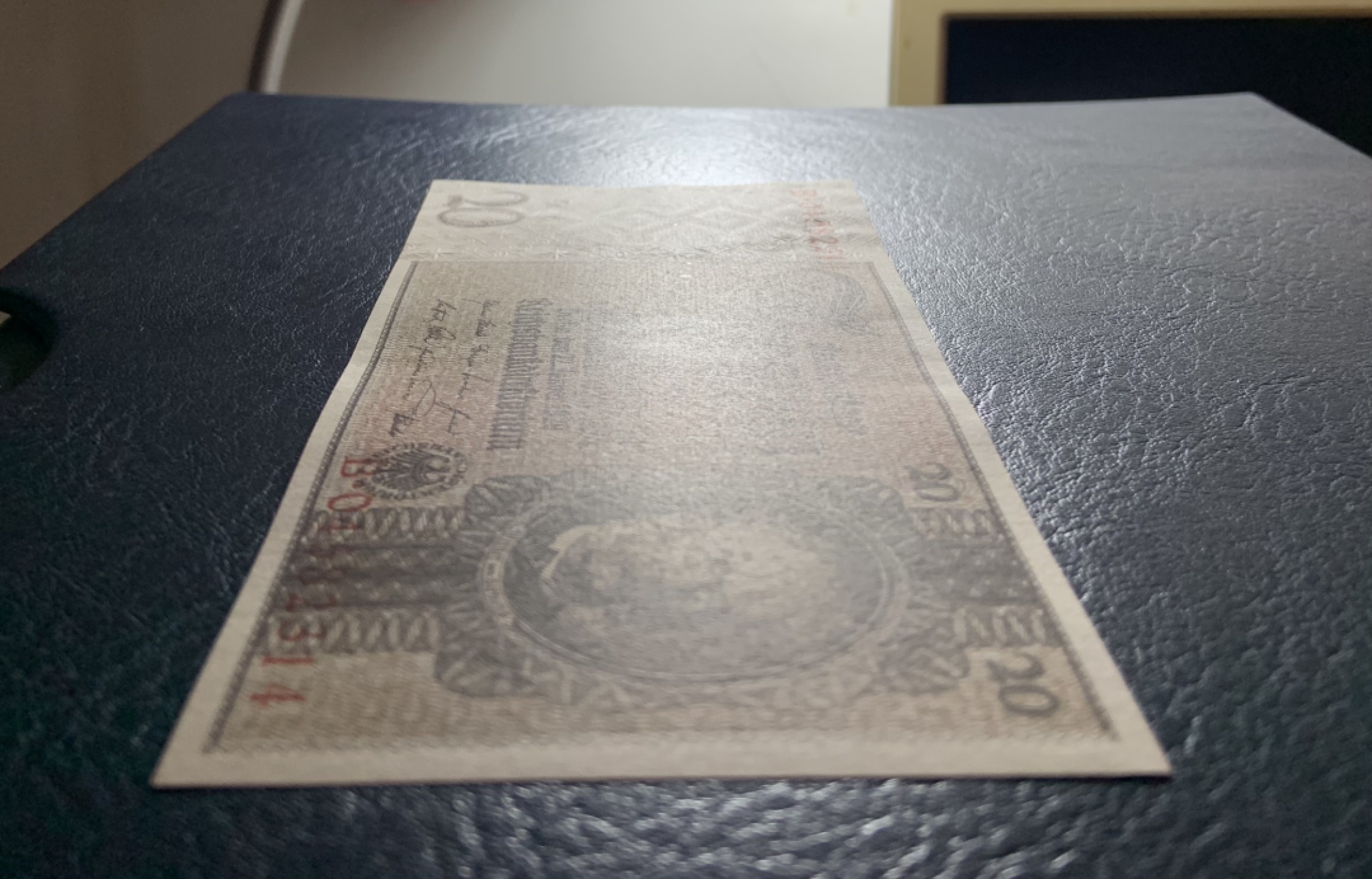 收藏联盟Quantum Auction 第235期拍卖 德国(魏玛共和)1929年20马克 品相UNC 西门子公司创始人 维尔纳 .冯.西门子